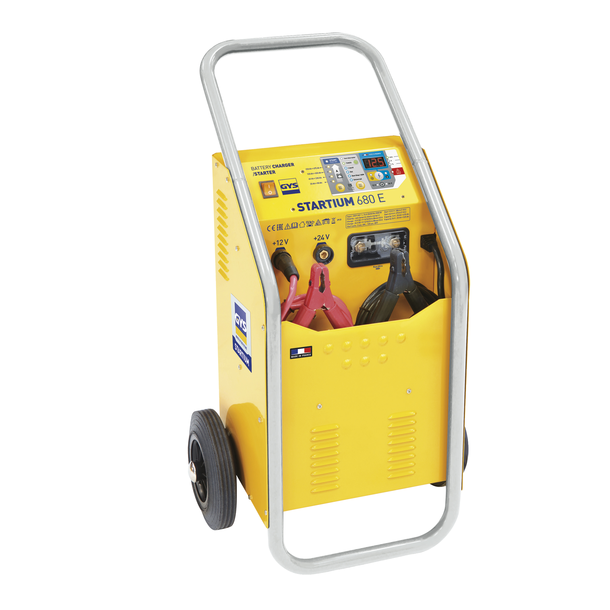 Batterie-Lade- und Startgerät, STARTIUM 680E, 12 / 24 V, 20 - 675 Ah