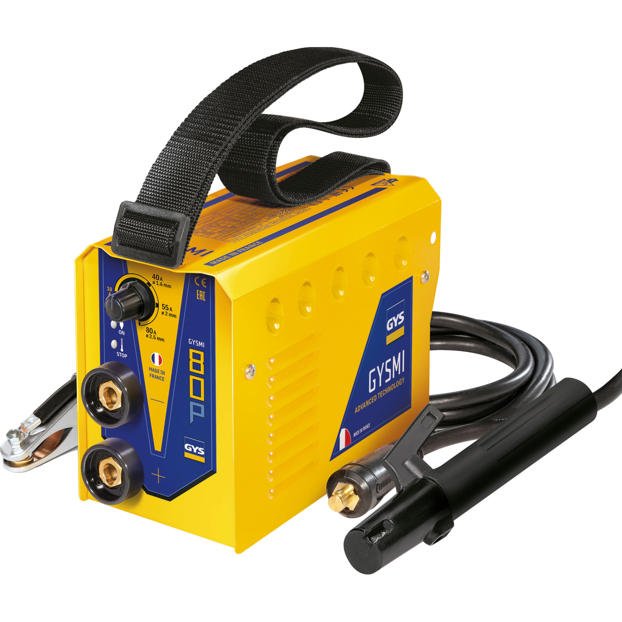 Inverter-Schweissgerät, GYSMI 80P, 230V, 10 - 80 A Inverter-Schweissgerät, GYSMI 80P, 230V, 10 - 80 A