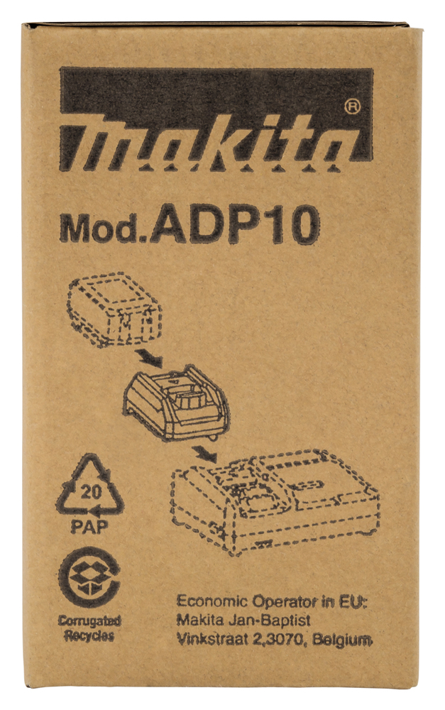 Akku-Adapter ADP10 XGT>LXT, Makita 191C10-7