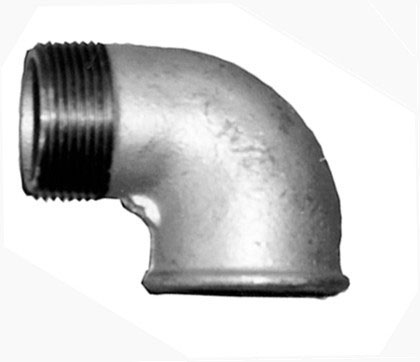 Rohrbogen verzinkt 90 ° 1 1/4", Innen-/Aussengewinde