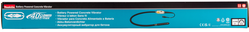 Akku-Betonverdichter 36V mit Verbindungsstecker, Makita VR004CZ