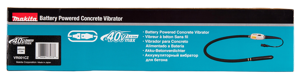 Akku-Betonverdichter 36V mit Verbindungsstecker, Makita VR001CZ