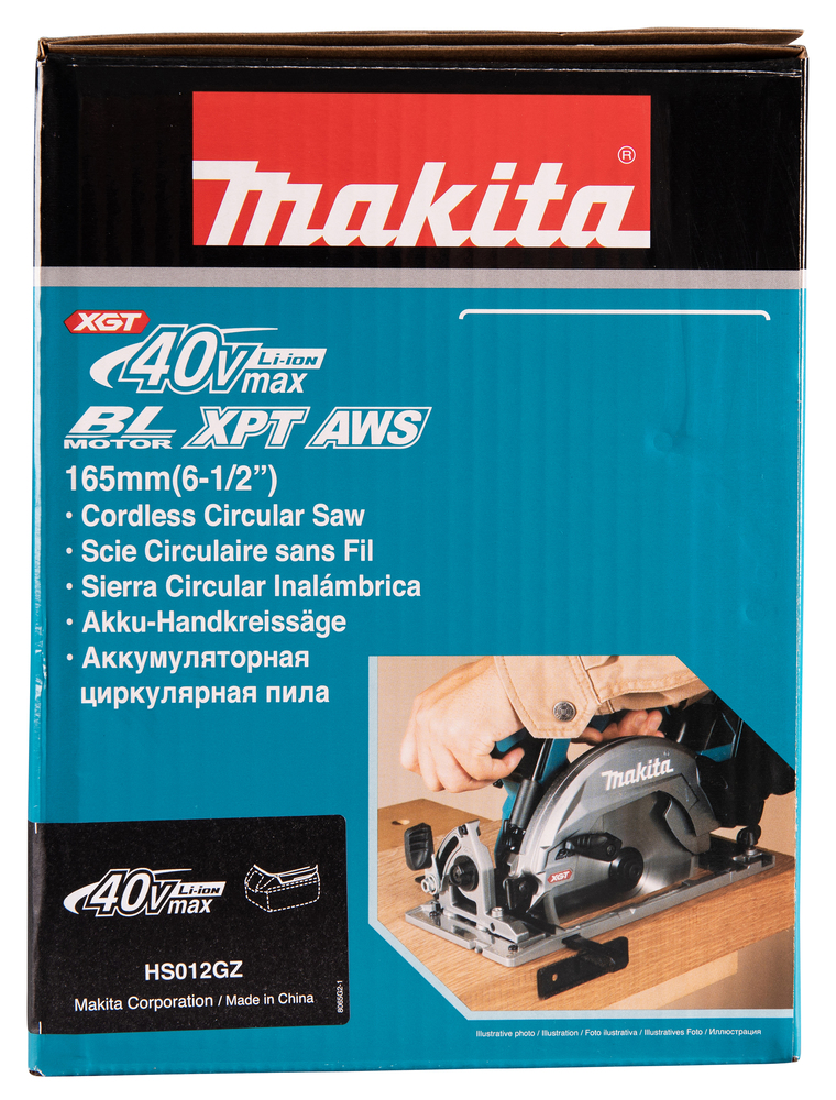 Akku-Handkreissäge XGT, Makita HS012GZ