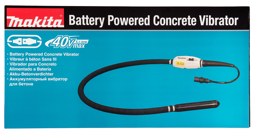 Akku-Betonverdichter 36V mit Verbindungsstecker, Makita VR001CZ