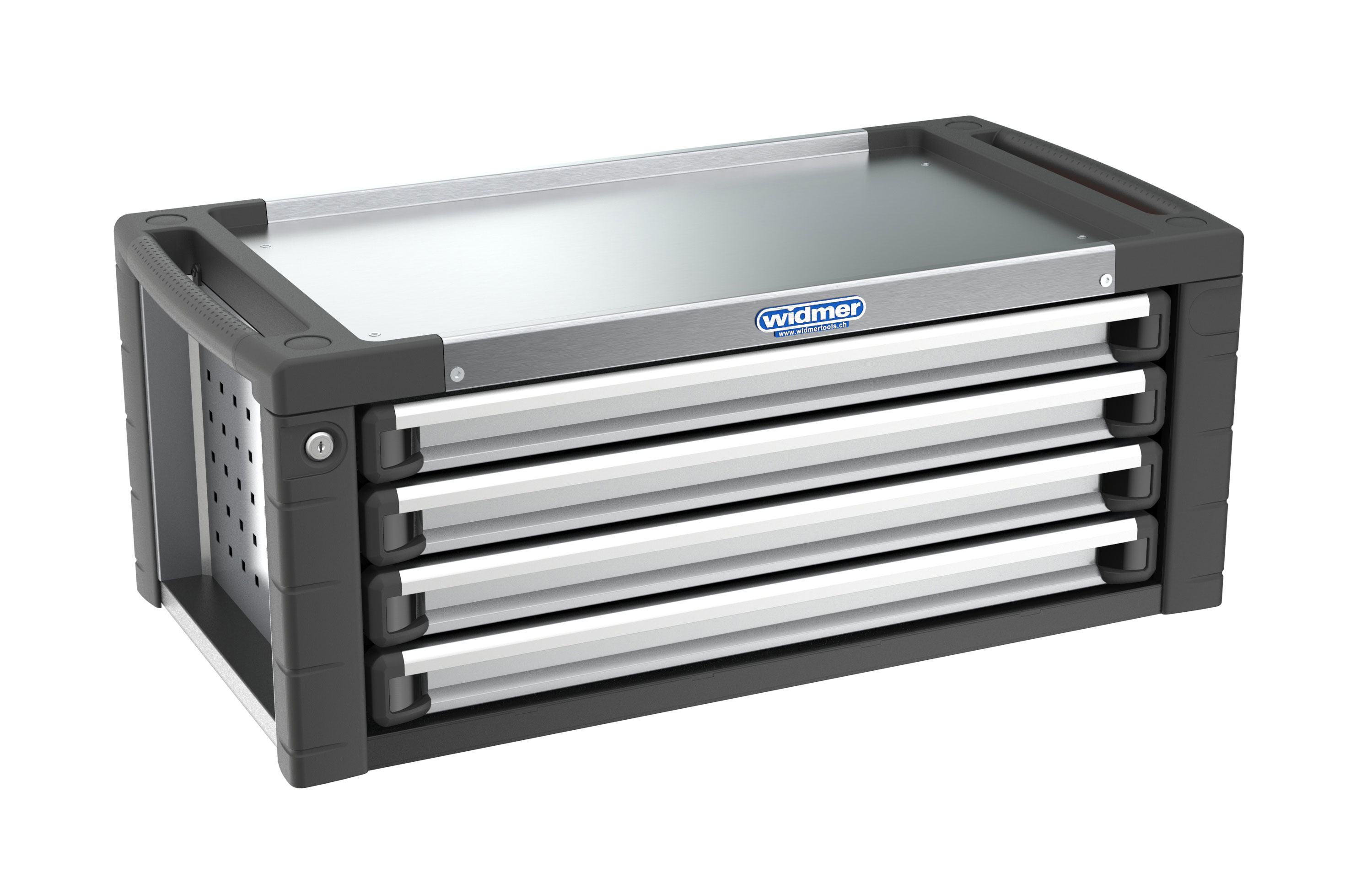 Werkstattbox 910x465x360 mm, mit 4 Schubladen, leer