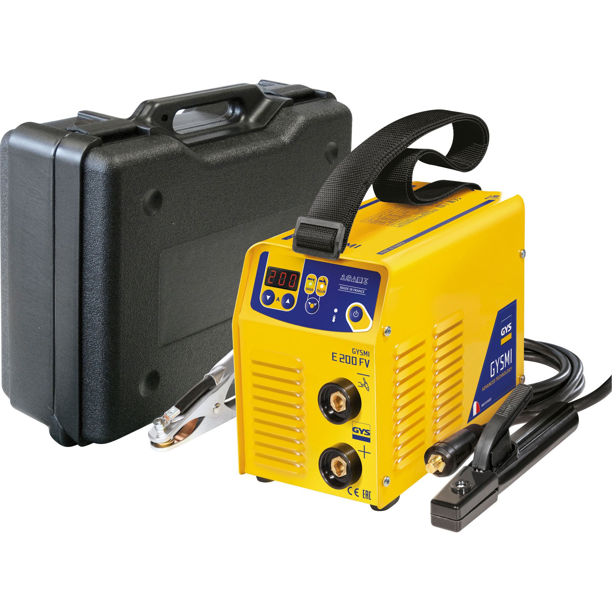 Inverter-Schweissgerät, GYSMI E200FV, 230 V, 5 - 200 A Inverter-Schweissgerät, GYSMI E200FV, 230 V, 5 - 200 A