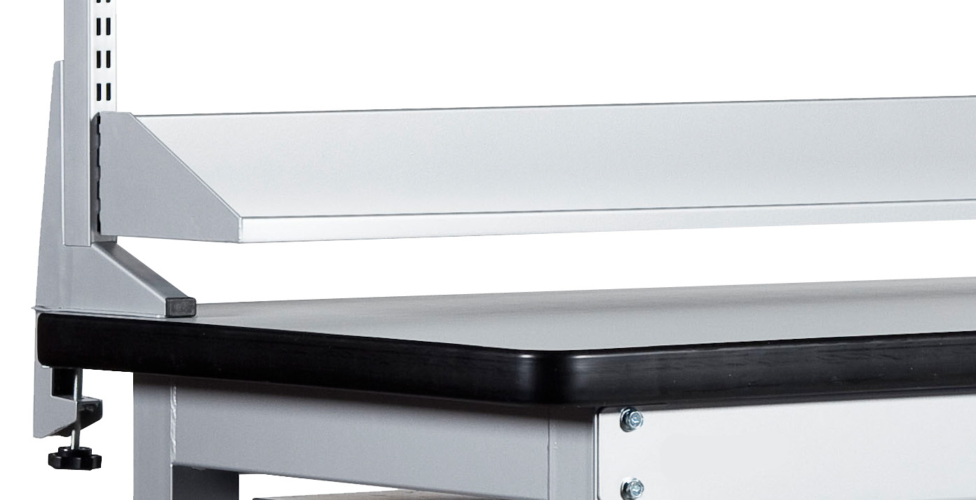 Ablage für Werkbankrückwände L = 1800 mm,