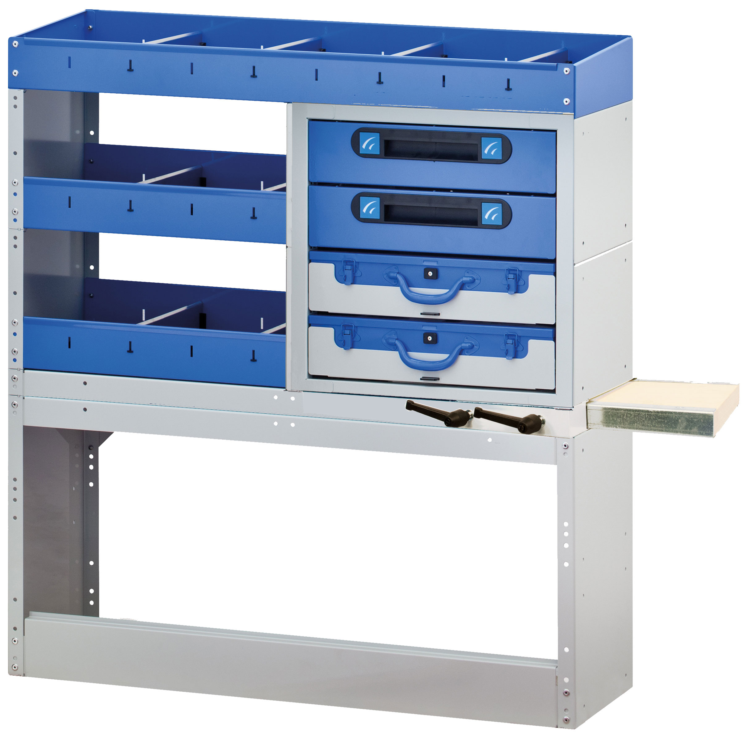 Einrichtungsmodul 27 rechts mit Klappe, 1014 x 360 x 1044 mm